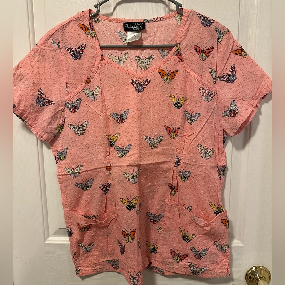 Runway by Cherokee size medium scrub top.